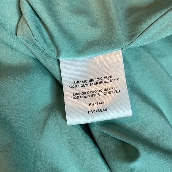Gal Meets Glam Seraphina Mint Green Midi Dress Size 2P - Picture 8 of 8